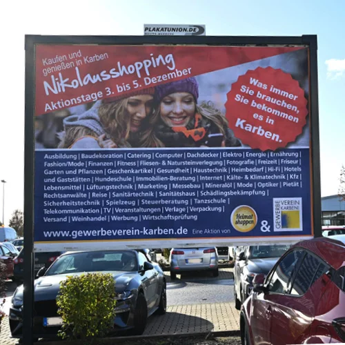 Gewerbeverein Karben e. V. Plakatwerbung