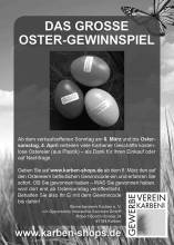 Gewerbeverein Karben e. V. veranstaltet großes Oster-Gewinnspiel