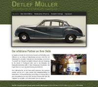 Detlef Müller Restauration Historischer Fahrzeuge geht online! Detlef Müller Restauration Historischer Fahrzeuge geht online!