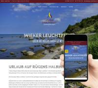 Neue Website Wieker Leuchtfeuer Ferienwohnungen