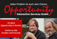 Wow. Opportunity ist 25! Wow. Opportunity ist 25!